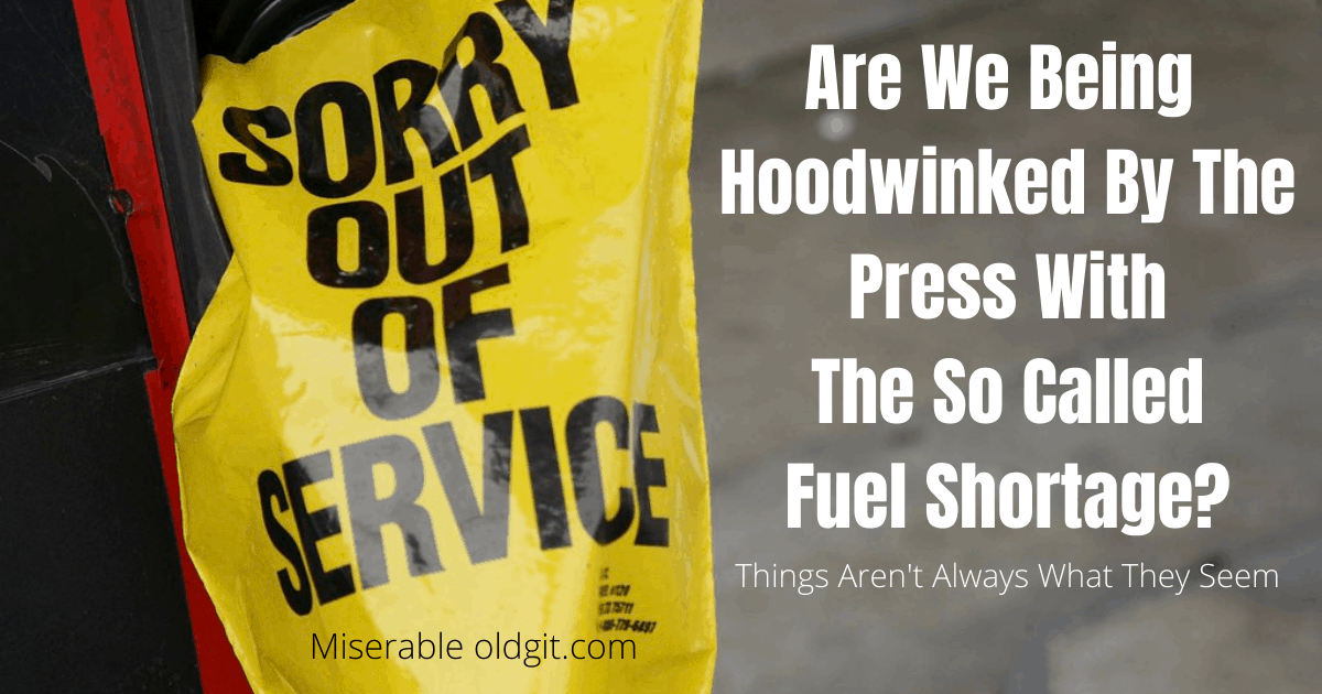 Are We Being Hoodwinked With The So Called Fuel Shortage